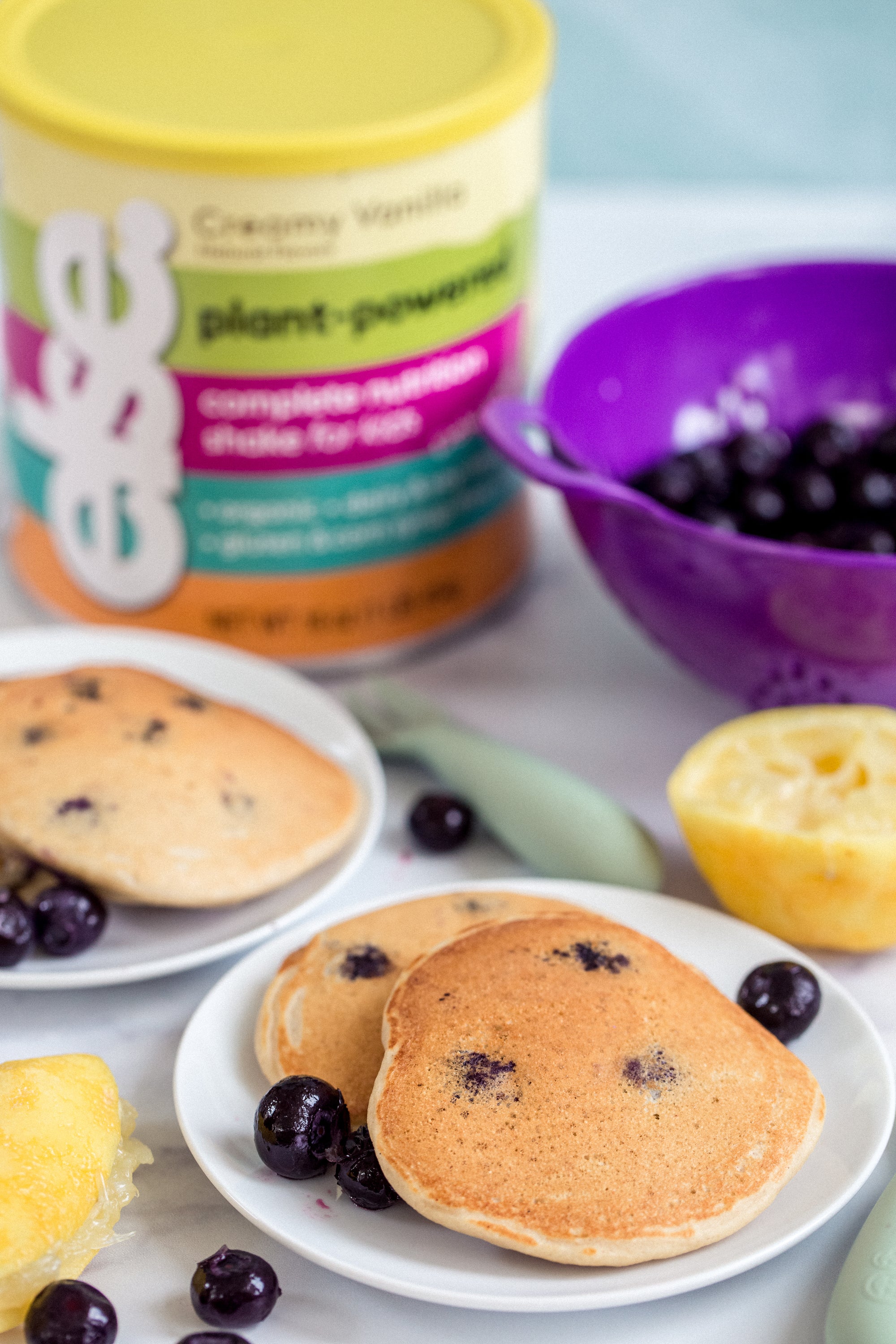 Blueberry Lemon Pancakes