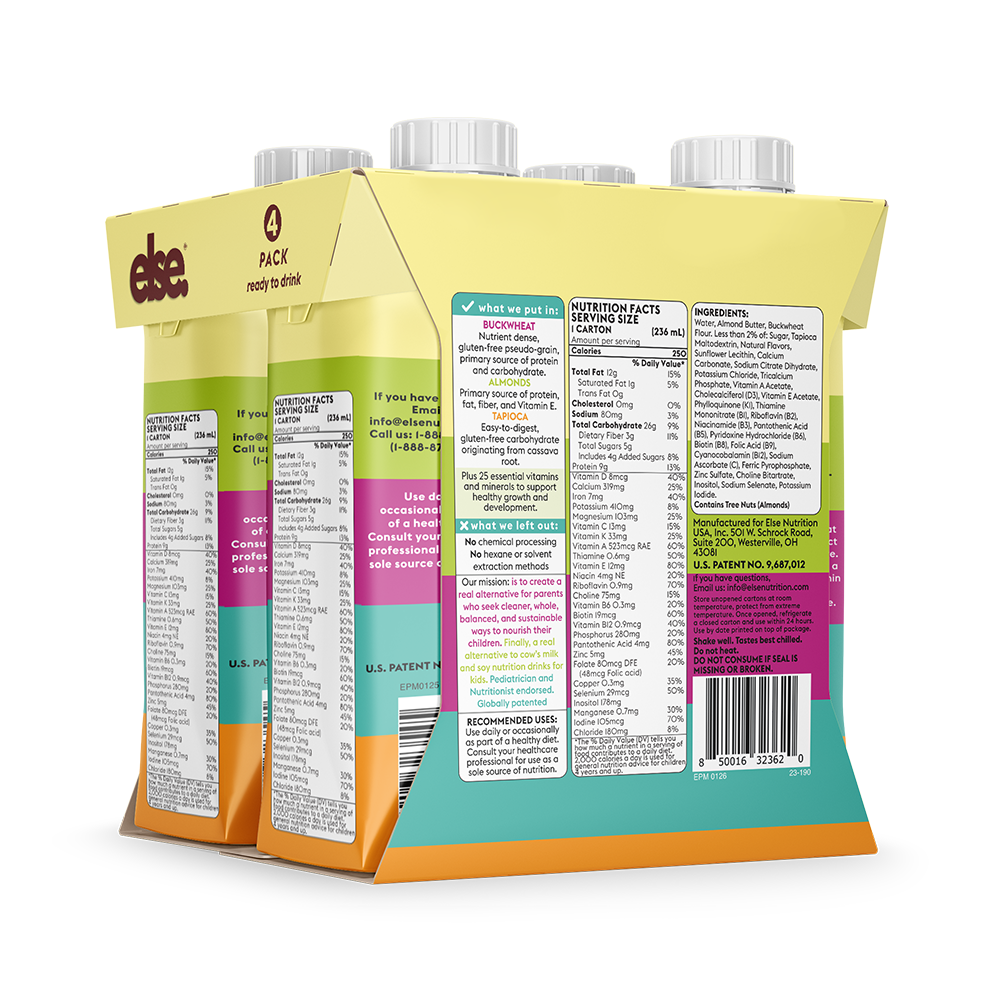 Bundle Product - NEW! Plant-Powered Complete Nutrition Shake Ready to Drink - Vanilla - Else Nutrition