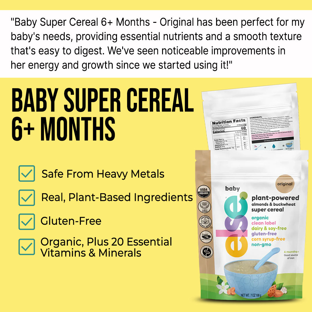 Baby Super Cereal 6+ Months - Vanilla - Else Nutrition