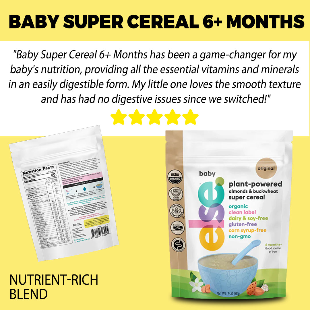 Baby Super Cereal 6+ Months - Vanilla - Else Nutrition