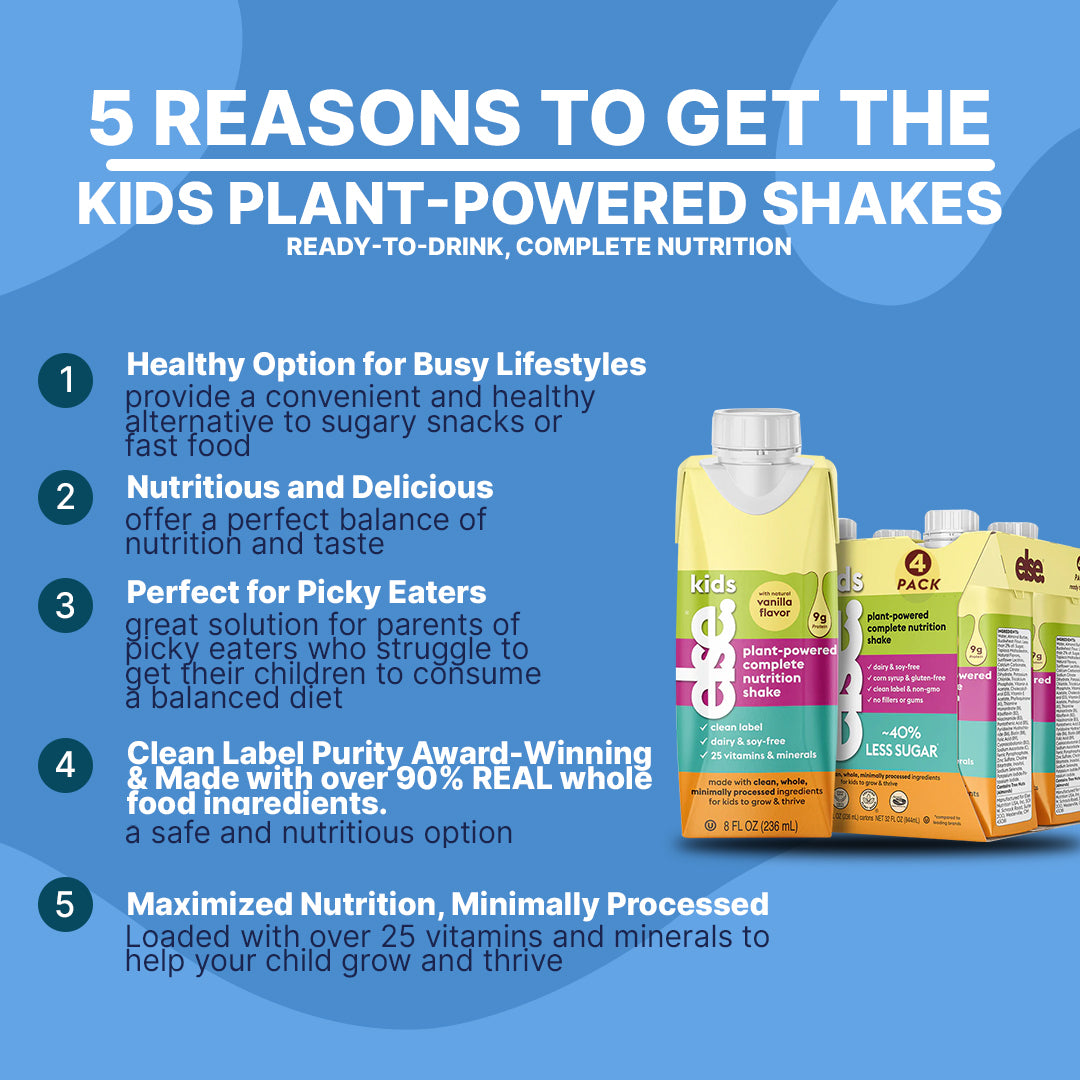 Bundle Product - NEW! Plant-Powered Complete Nutrition Shake Ready to Drink - Vanilla - Else Nutrition
