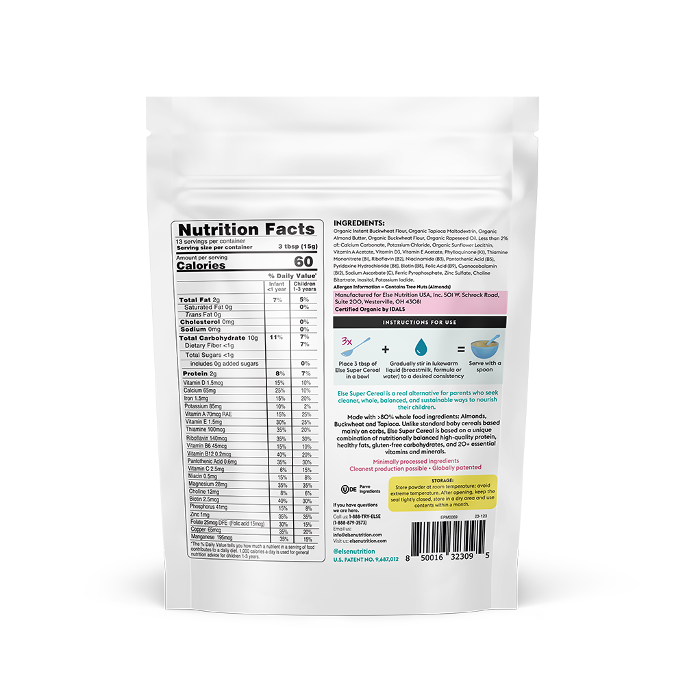 Bundle Product  -  Baby Super Cereal 6+ Months - Original - Else Nutrition
