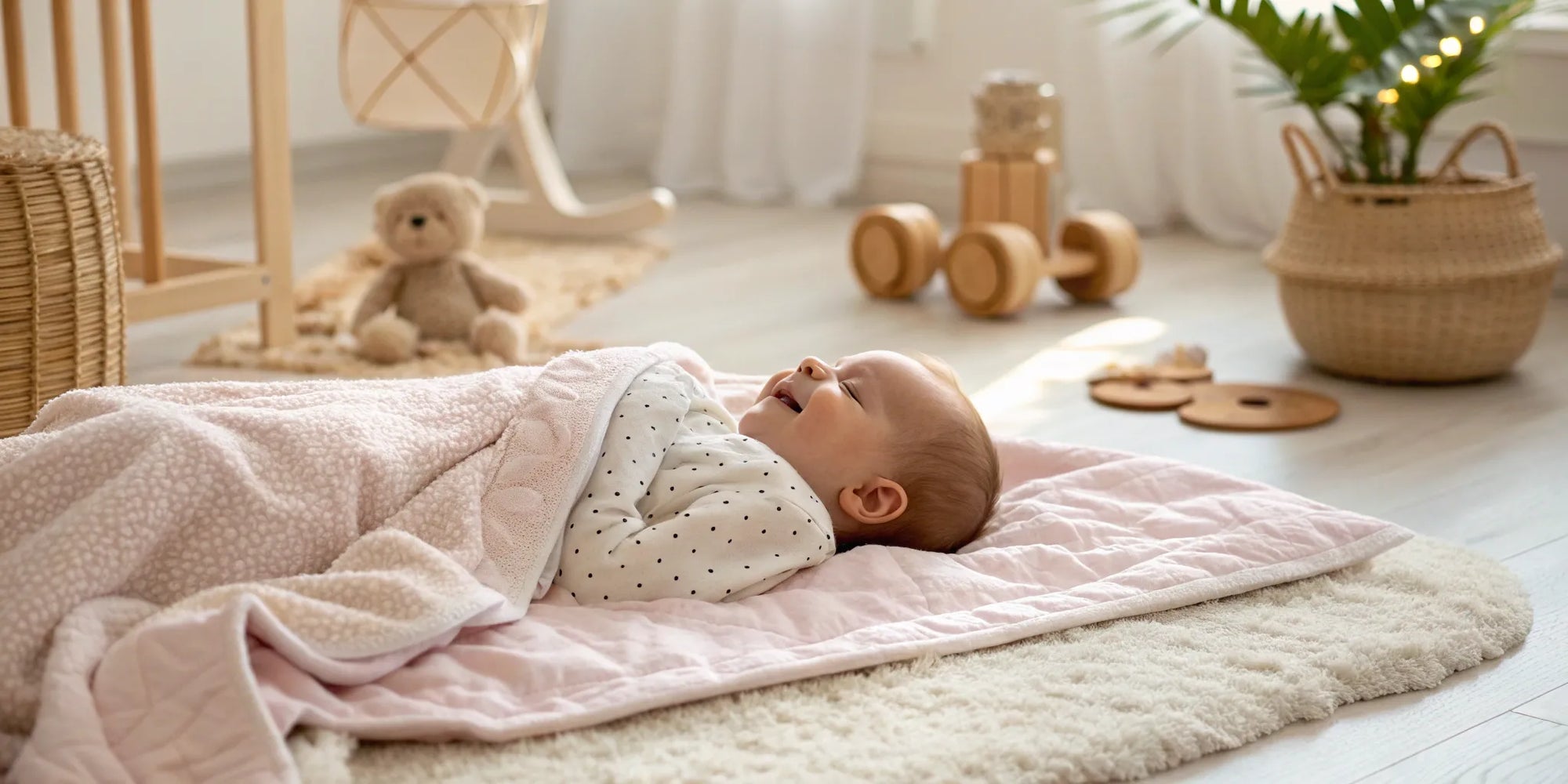 A happy, comfortable baby after finding the best infant formula for gas.