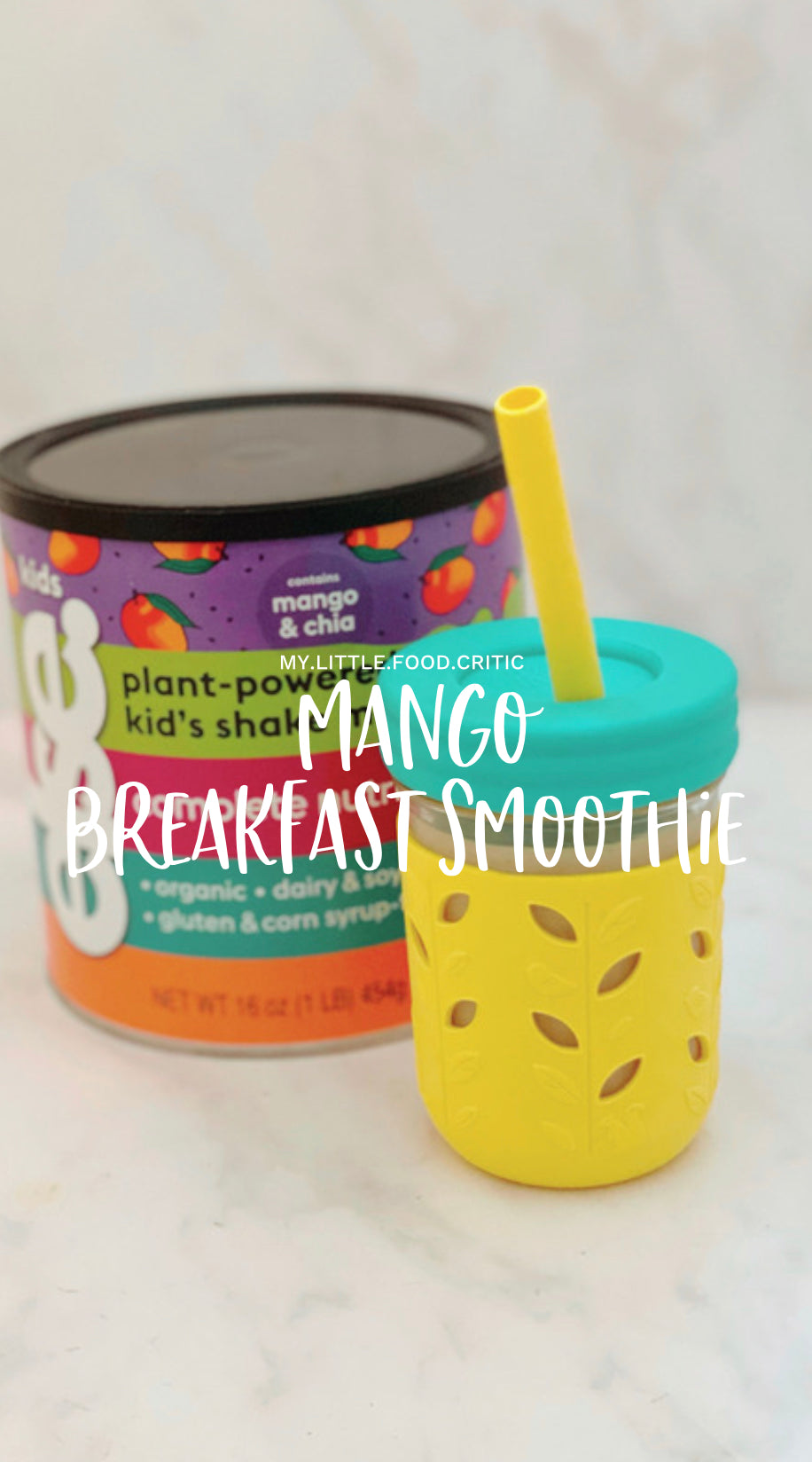 Mango Smoothie by My Little Food Critic