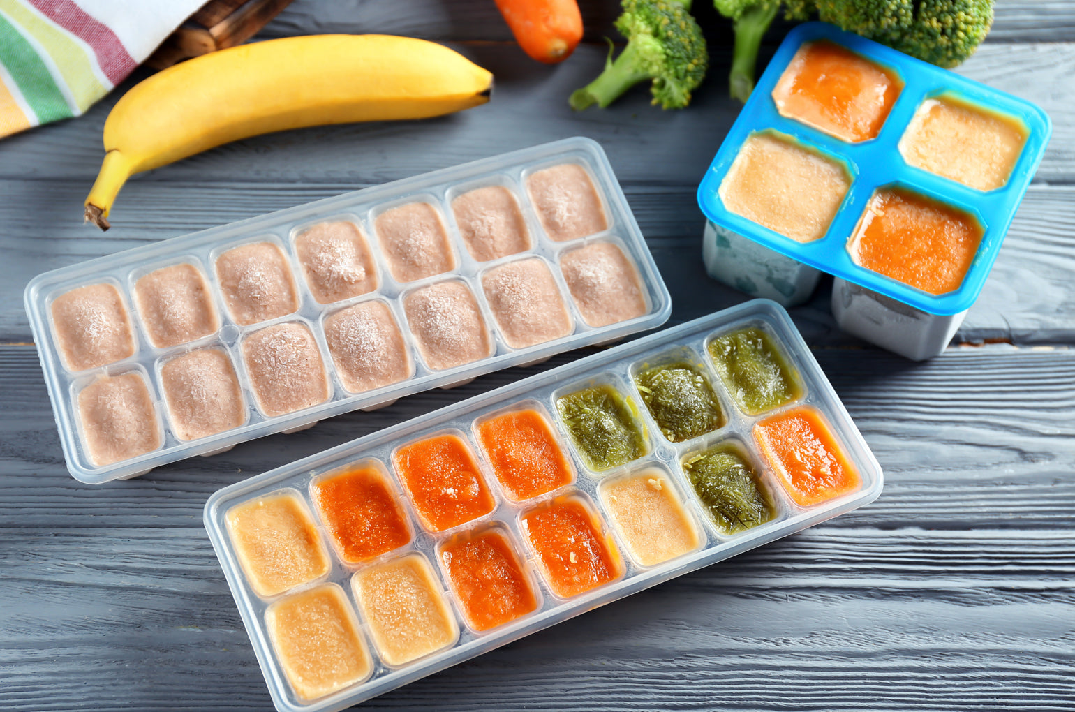Frozen Baby Food: Recipes, Preparation, Storage, and Safety