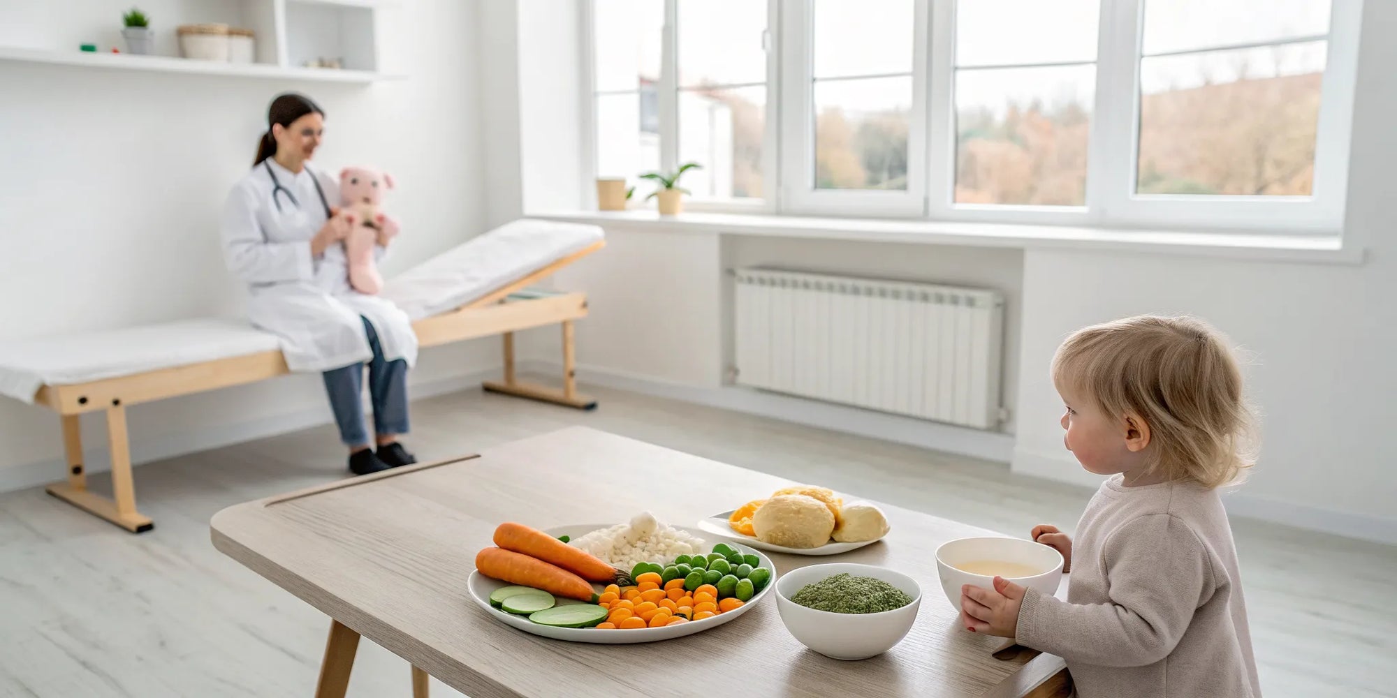 A pediatrician considers if a toddler's picky eating is caused by digestive issues.
