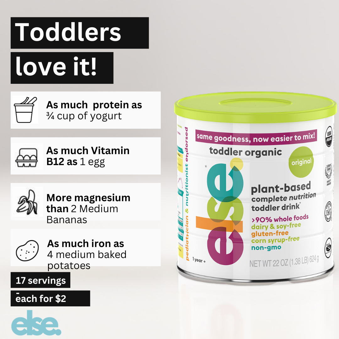 Bundle Product - Plant-Based Complete Nutrition for Toddlers 1 Can Free - Else Nutrition