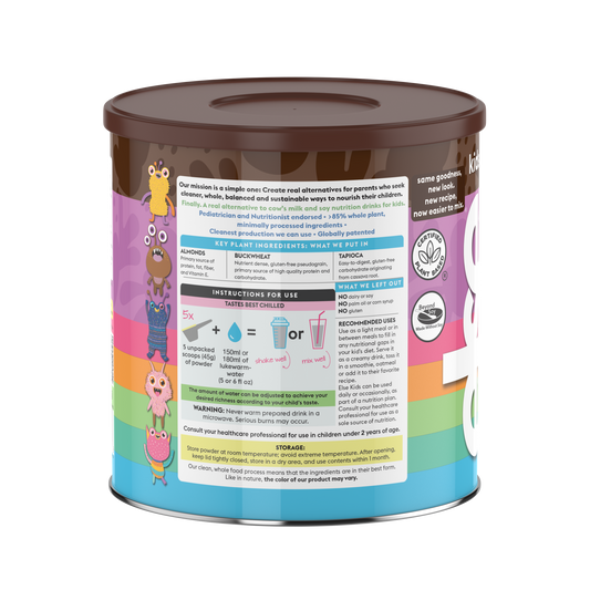 My First Plant Shake Plant-Powered Complete Nutrition Shake for Kids – Chocolate Flavor