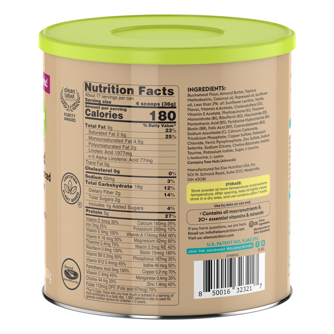 Toddler Omega Plant-Based Complete & Balanced Nutrition