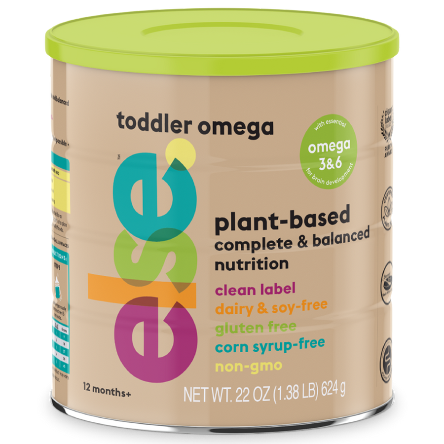 Nutrición completa y equilibrada hecho a base de plantas para niños pequeños, enriquecida con Omega 3 y Omega 6